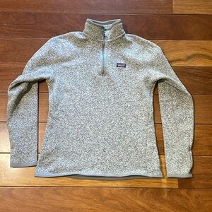 Patagonia Gray Quarter-Zip Sweatshirt